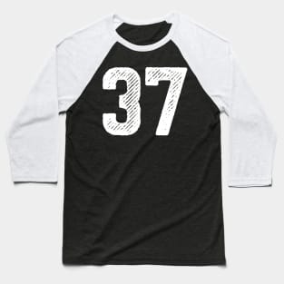 Rough Number 37 Baseball T-Shirt